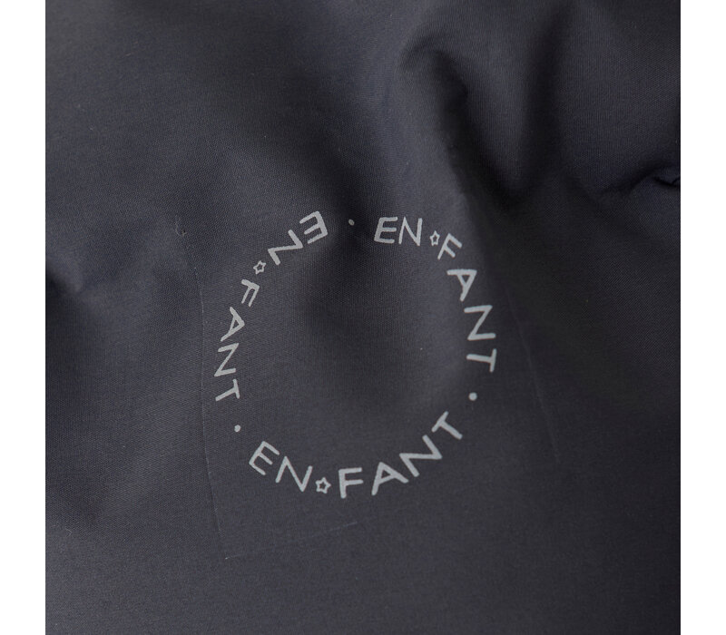 Enfant Jacket Quilt, Solid Ebony