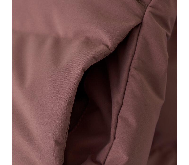 Enfant Jacket Quilt, Solid Rose Taupe