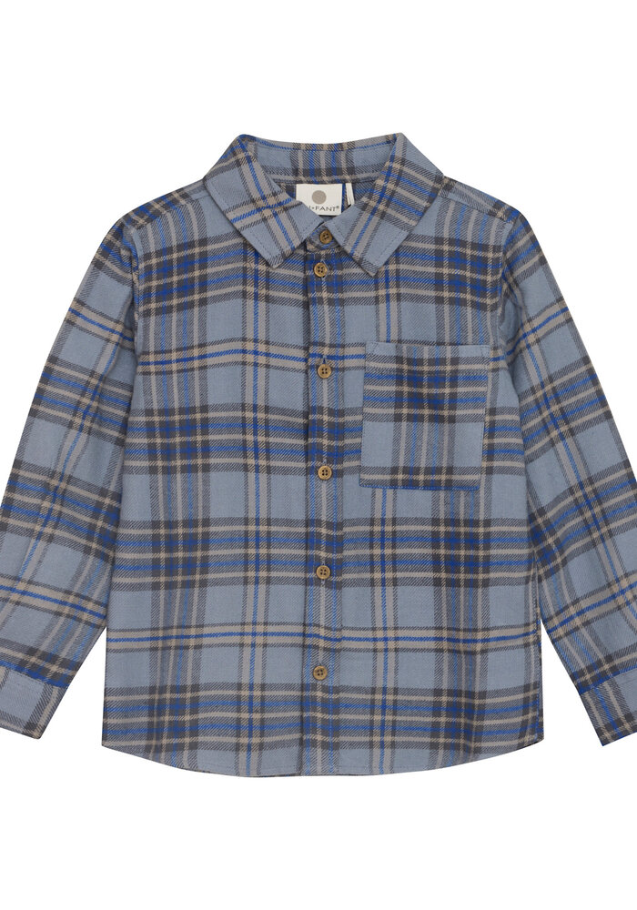 Enfant Shirt LS Check Flint Stone