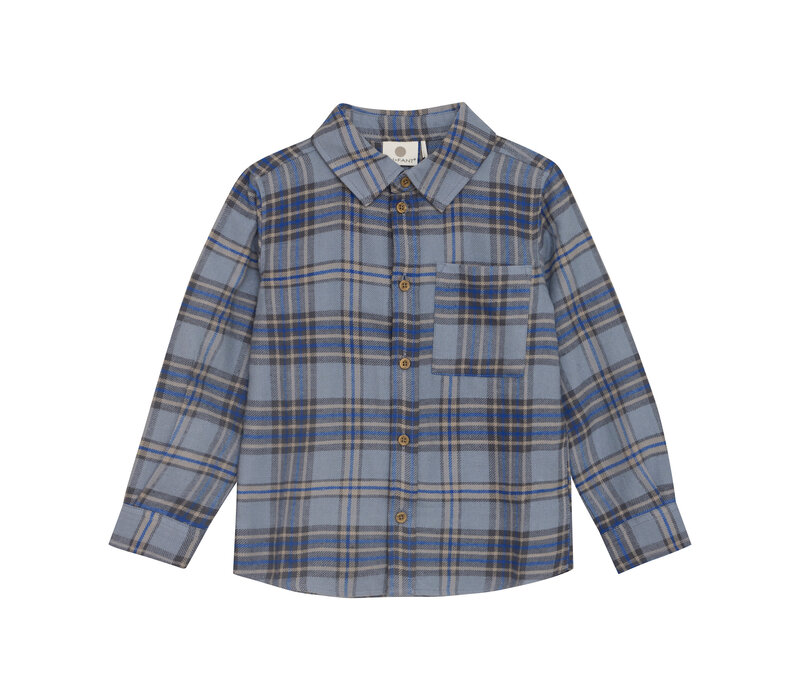 Enfant Shirt LS Check Flint Stone