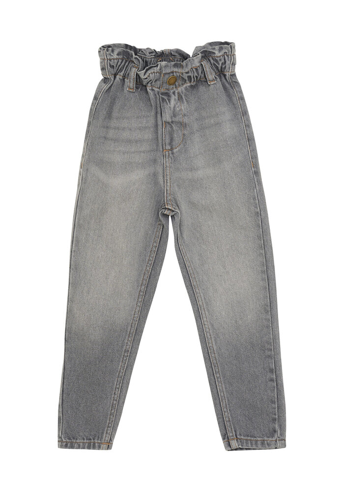 Enfant Jeans Mom Fit Denim Light Grey Denim