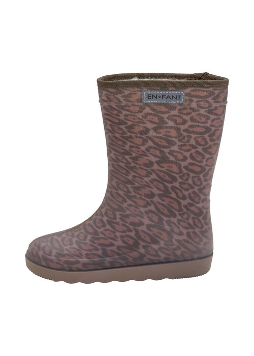 Enfant Enfant Thermo Boots Print Pine Bark
