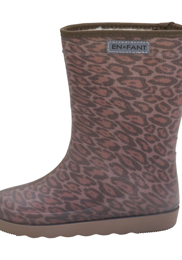 Enfant Thermo Boots Print Pine Bark