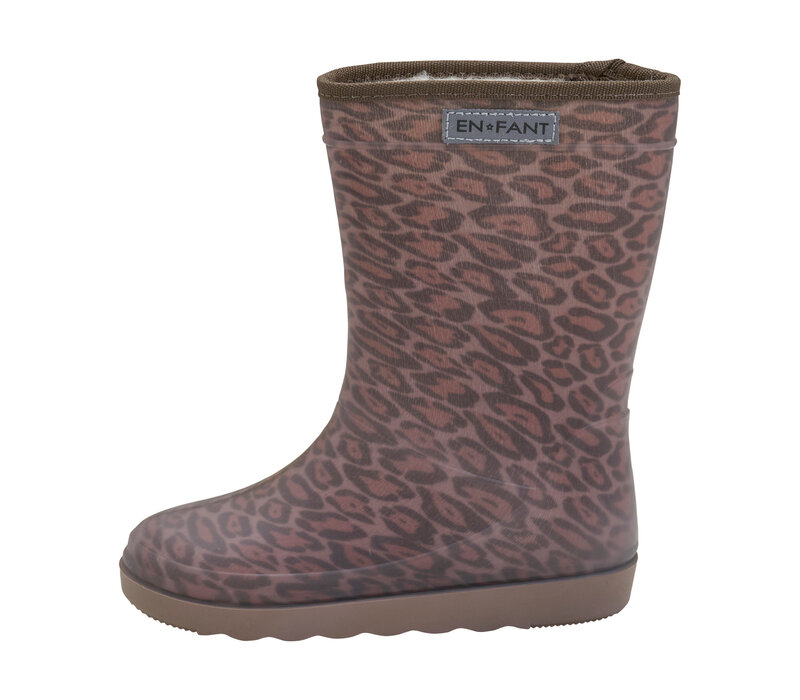 Enfant Thermo Boots Print Pine Bark