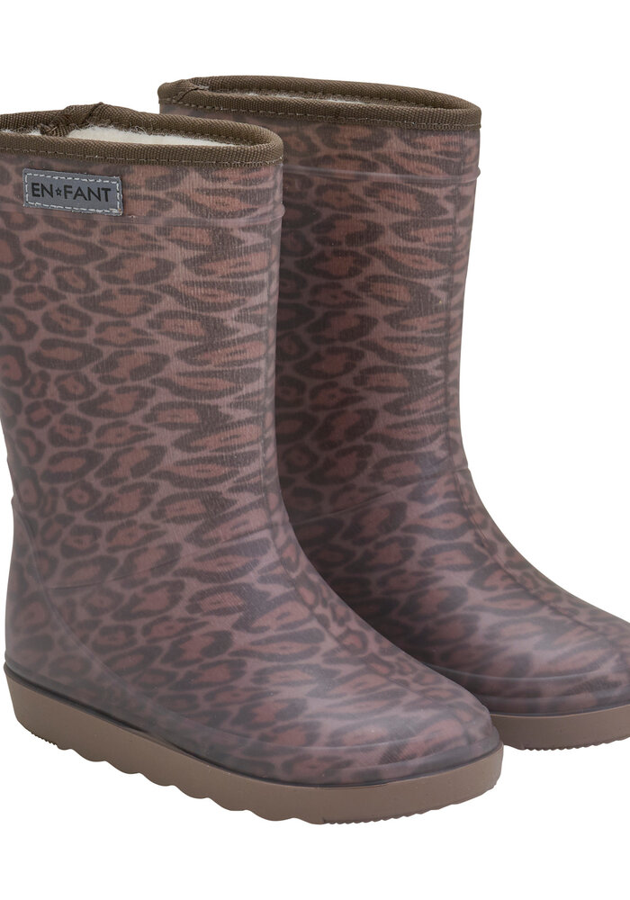 Enfant Thermo Boots Print Pine Bark