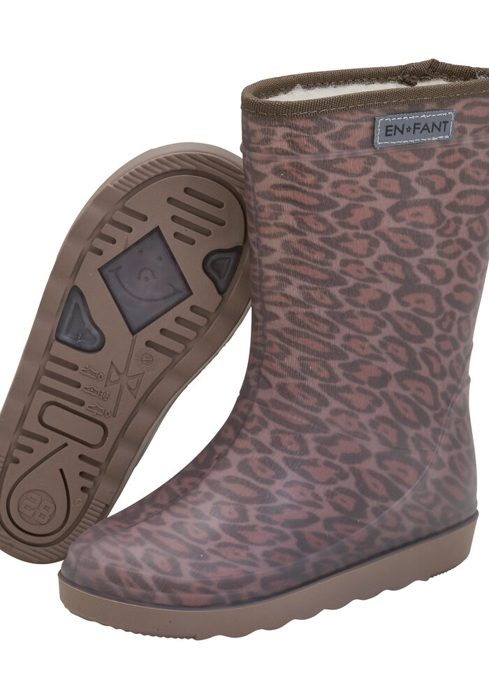 Enfant Thermo Boots Print Pine Bark
