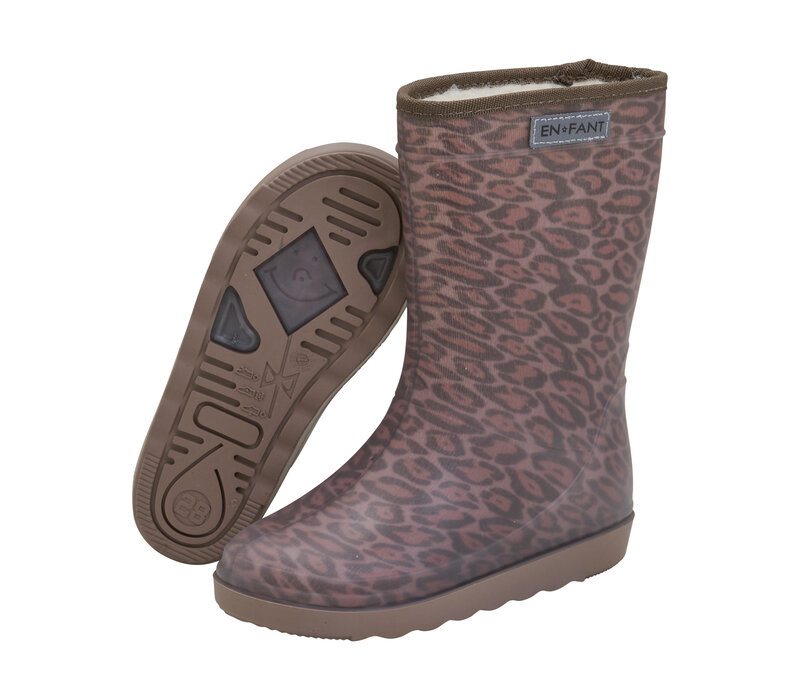 Enfant Thermo Boots Print Pine Bark