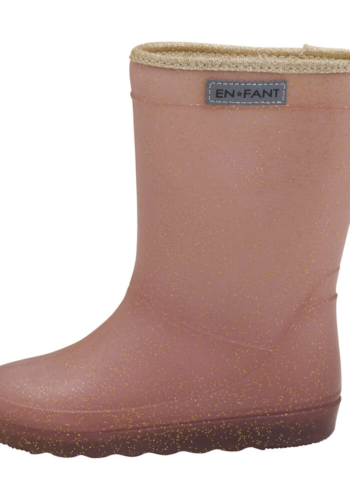 Enfant Thermo Boots Glitter Rose Taupe