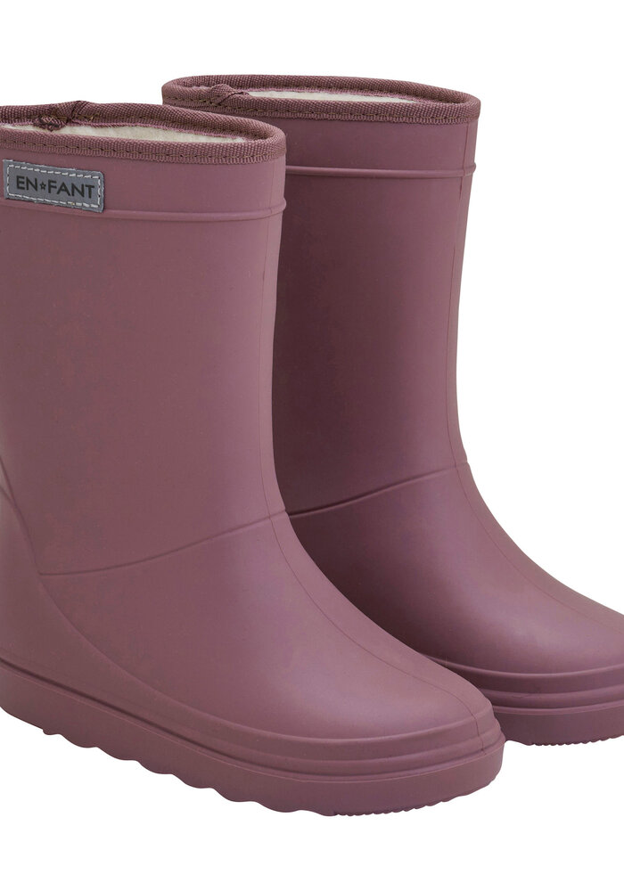 Enfant Thermo Boots Solid Rose Taupe