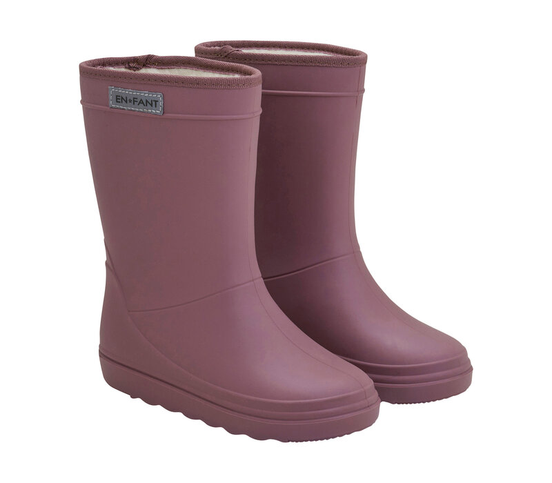 Enfant Thermo Boots Solid Rose Taupe