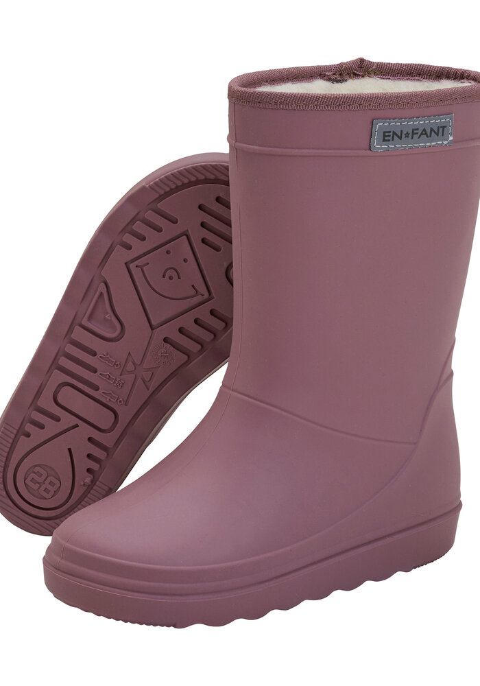 Enfant Thermo Boots Solid Rose Taupe