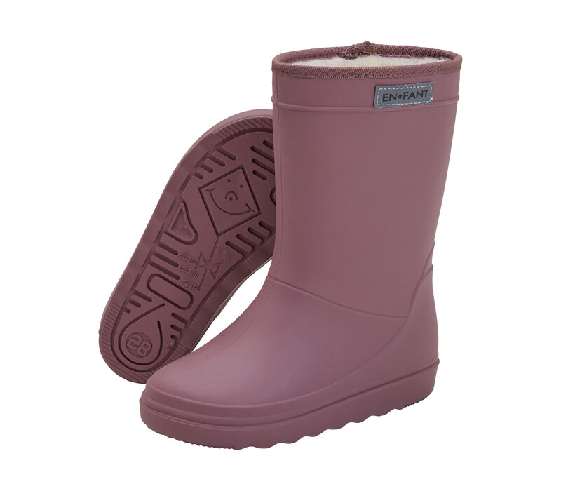Enfant Thermo Boots Solid Rose Taupe