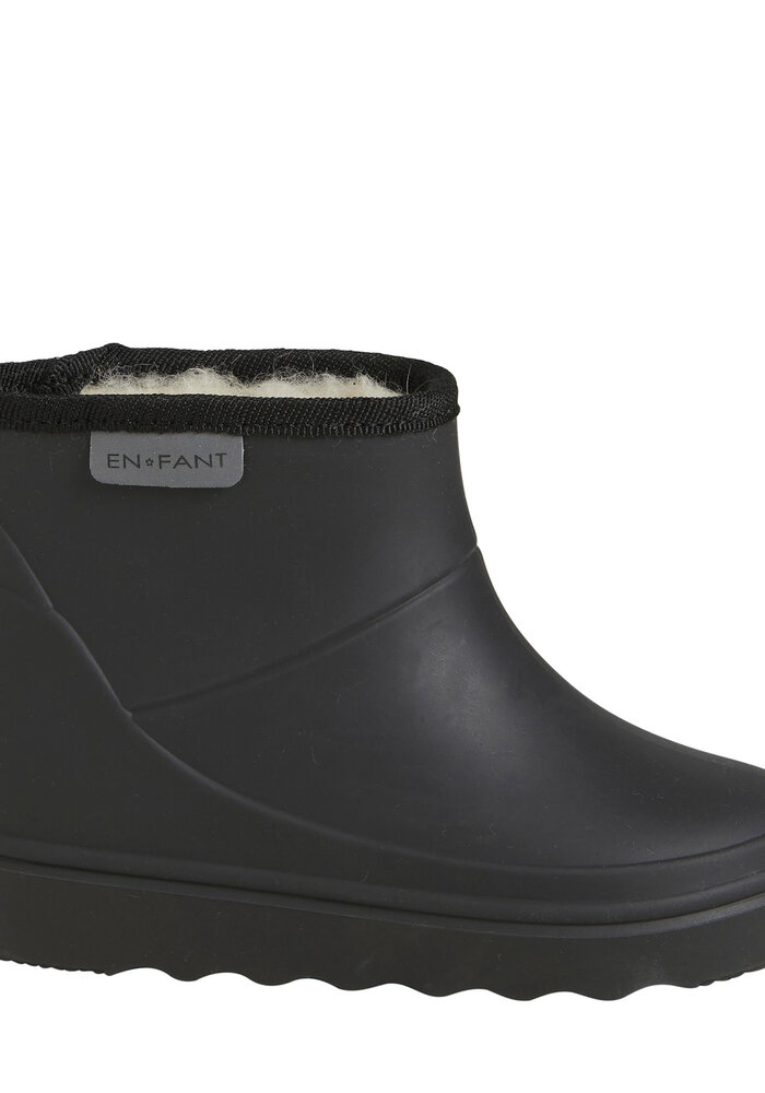 Enfant Thermo Boots Short Solid Black