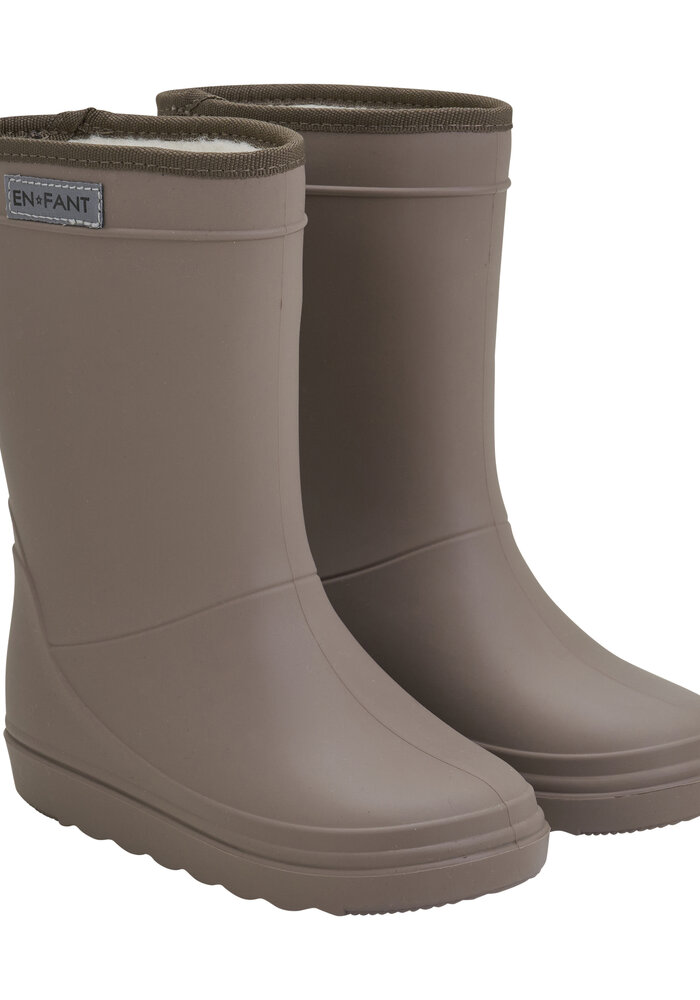 Enfant Thermo Boots Solid Pine Bark