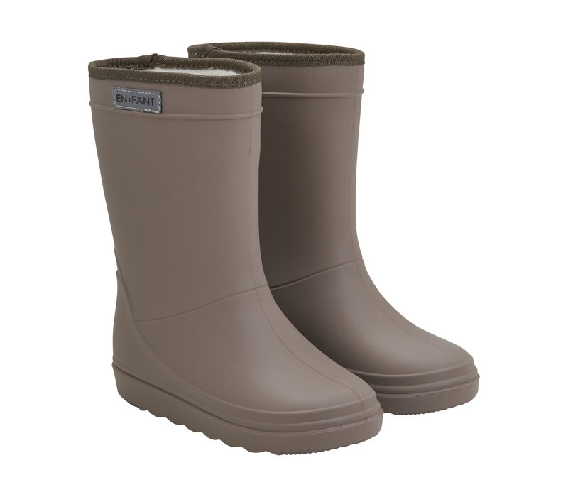 Enfant Thermo Boots Solid Pine Bark