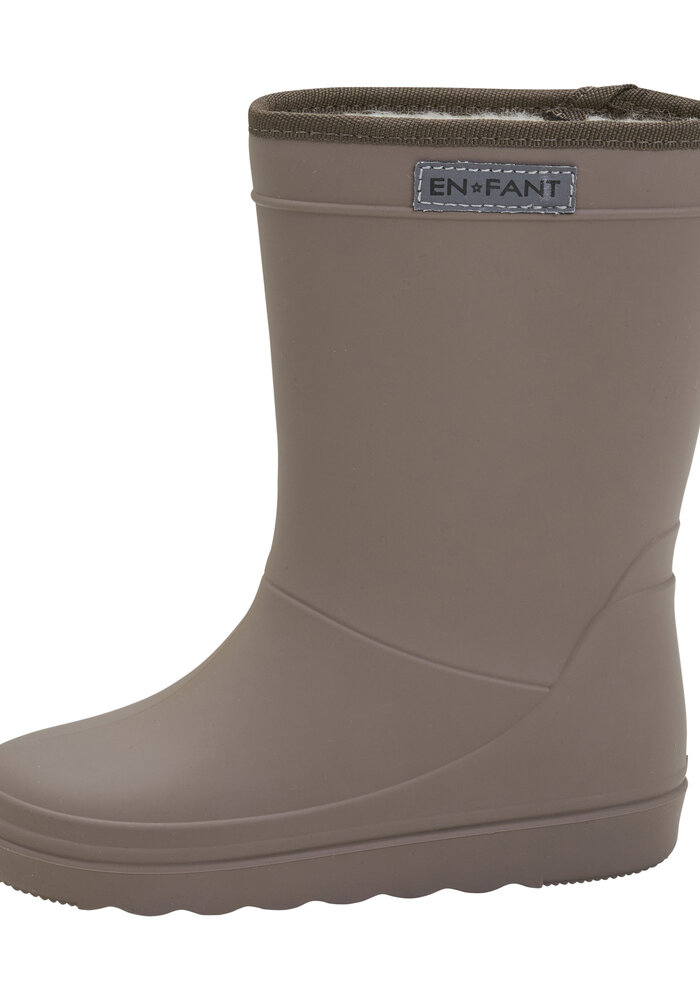 Enfant Thermo Boots Solid Pine Bark