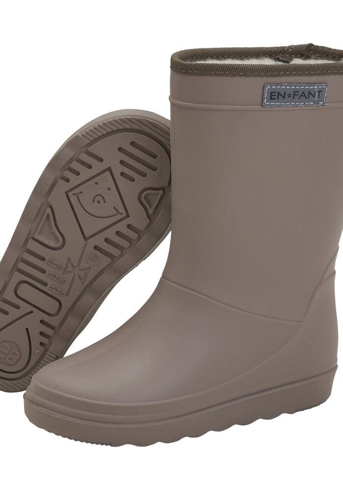Enfant Thermo Boots Solid Pine Bark