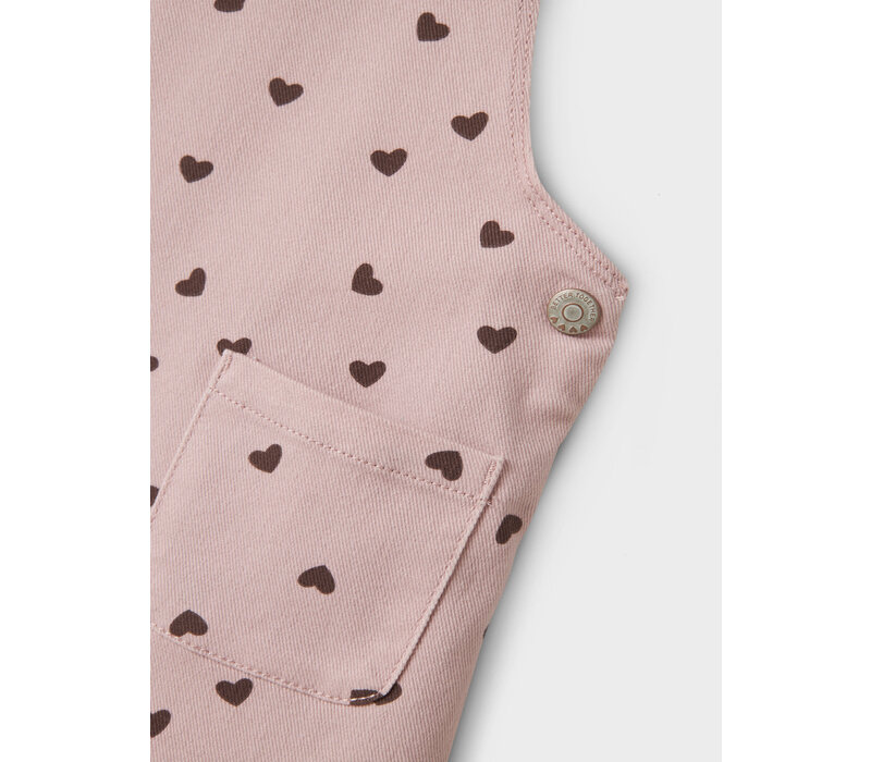 Name it NMFLIRA AOP TWILL SPENCER 7218-YF Burnished Lilac HEART