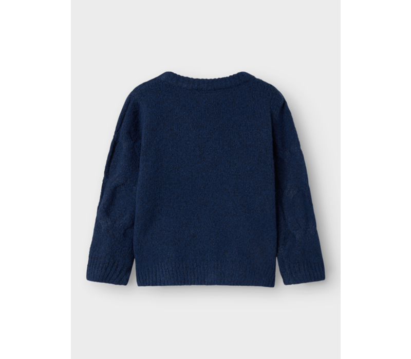 Name it NMFOLIVIA LS KNIT Navy Blazer