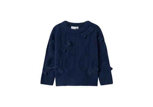 Name it Name it NMFOLIVIA LS KNIT Navy Blazer