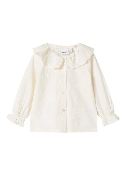 Name it Name it NMFOUMA LS SHIRT Cloud Dancer