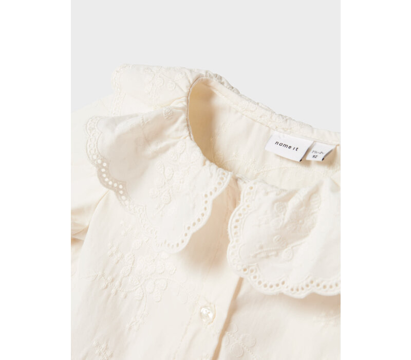 Name it NMFOUMA LS SHIRT Cloud Dancer