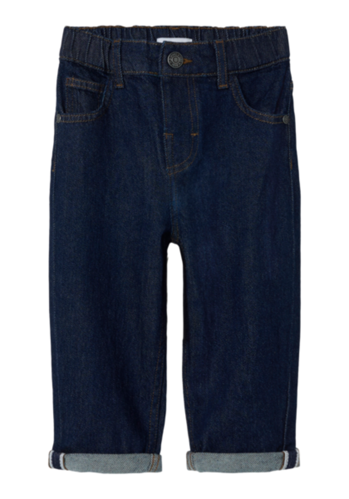 Name it NMMBEN TAPERED JEANS 2140-RM J Dark Blue Denim UNWASHED