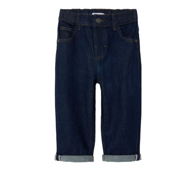 Name it NMMBEN TAPERED JEANS 2140-RM J Dark Blue Denim UNWASHED