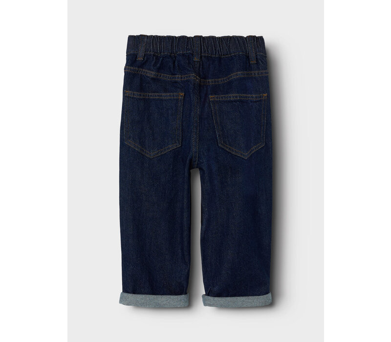 Name it NMMBEN TAPERED JEANS 2140-RM J Dark Blue Denim UNWASHED