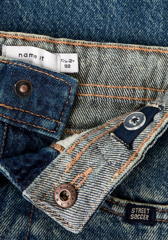 Name it NMMSILAS TAPERED JEANS 3015-AH N Vintage Medium Blue Denim