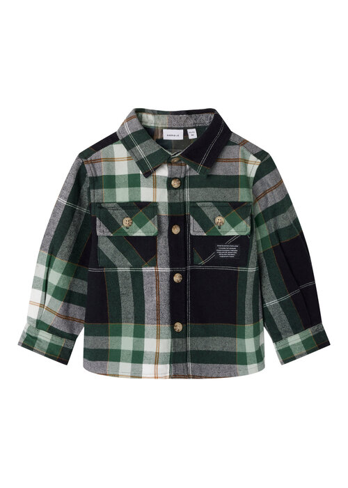 Name it Name it NMMNORRIS LS OVERSHIRT Garden Topiary