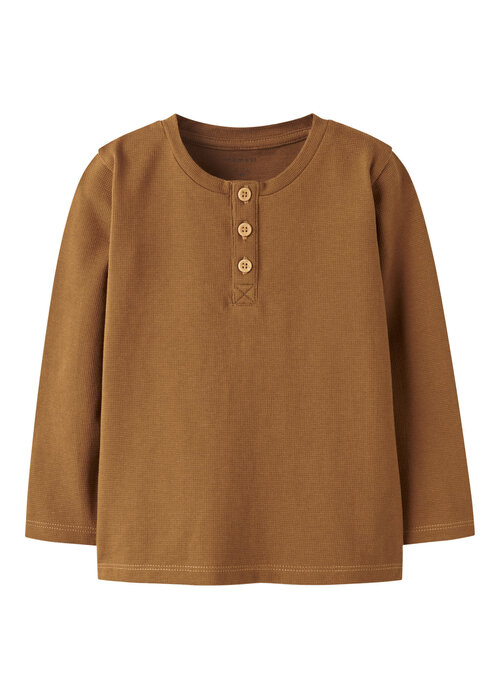 Name it Name it NMMNOTE LS GRANDAD TOP Rubber