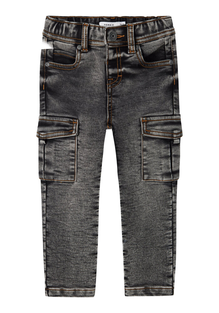 Name it NMMSILAS SLIM CARGO BRU JEANS 3575-BH N Dark Grey Denim