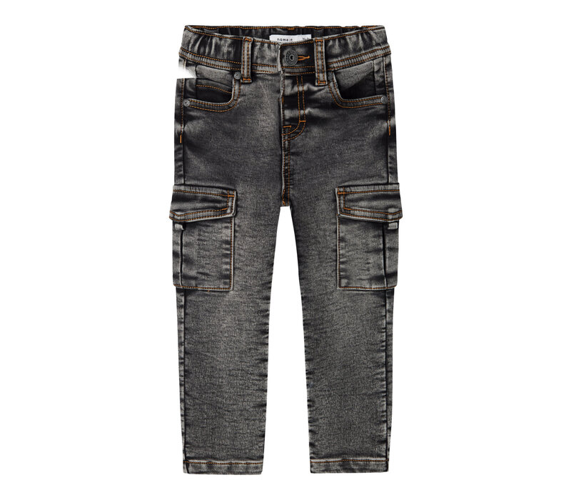 Name it NMMSILAS SLIM CARGO BRU JEANS 3575-BH N Dark Grey Denim