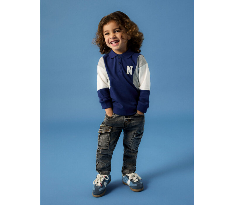 Name it NMMSILAS SLIM CARGO BRU JEANS 3575-BH N Dark Grey Denim