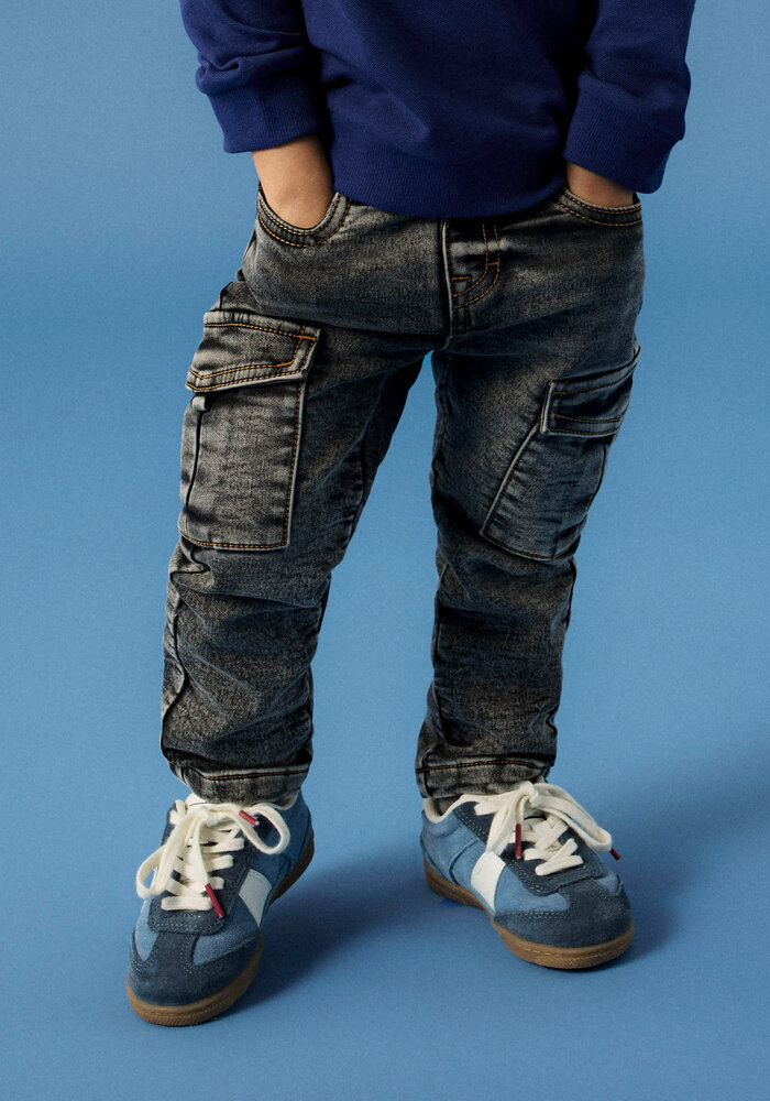 Name it NMMSILAS SLIM CARGO BRU JEANS 3575-BH N Dark Grey Denim