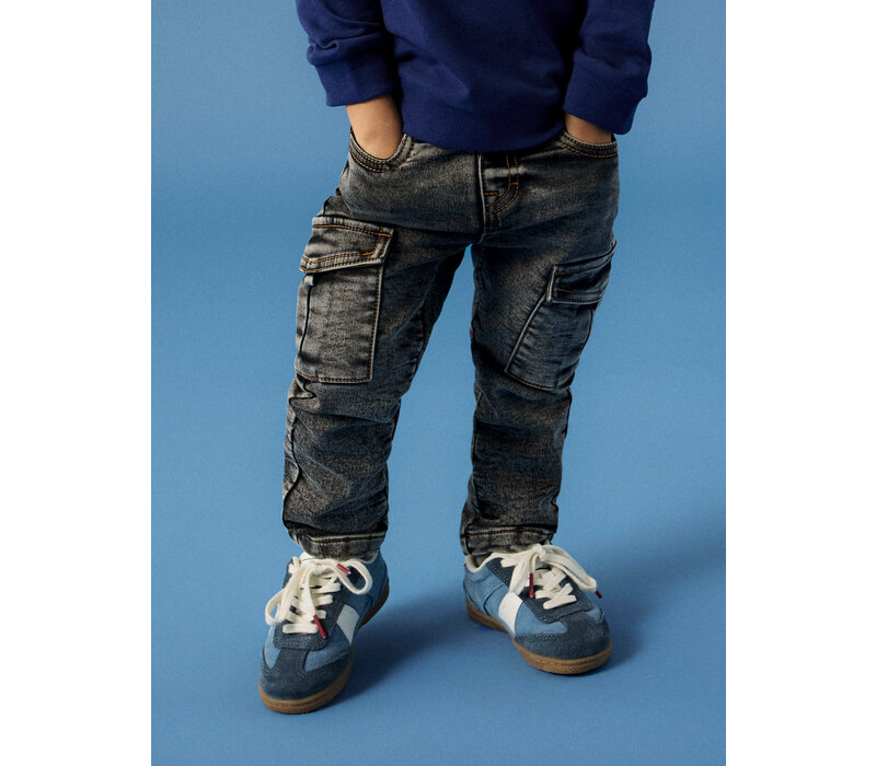 Name it NMMSILAS SLIM CARGO BRU JEANS 3575-BH N Dark Grey Denim