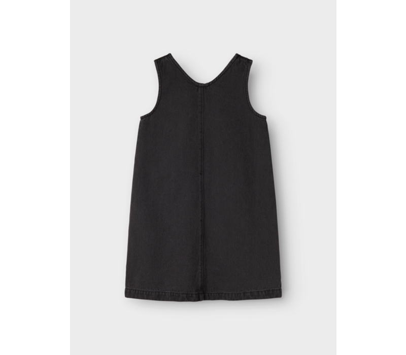 Name it NKFMONALA SL LOOSE DRESS 8810-IM O Dark Grey Denim