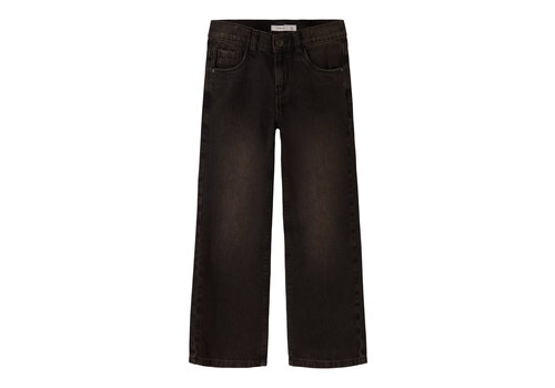 Name it Name it NKFROSE HW WIDE JEANS 8660-BE N Dark Brown Denim Name it Name it NKFROSE HW WIDE JEANS 8660-BE N Dark Brown Denim