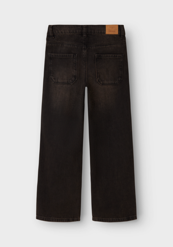 Name it NKFROSE HW WIDE JEANS 8660-BE N Dark Brown Denim