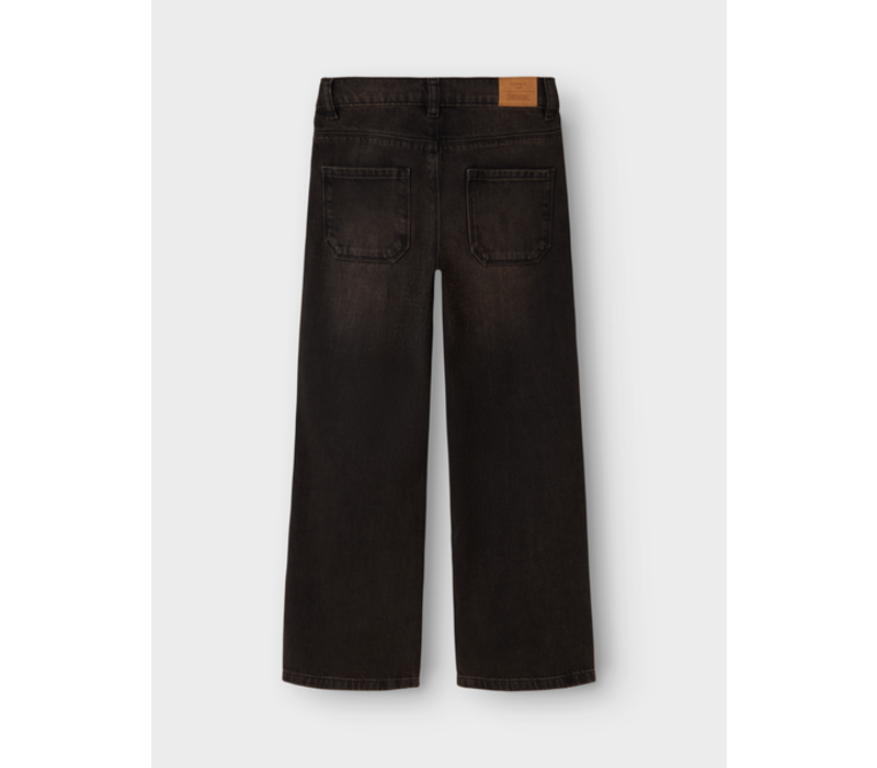 Name it NKFROSE HW WIDE JEANS 8660-BE N Dark Brown Denim
