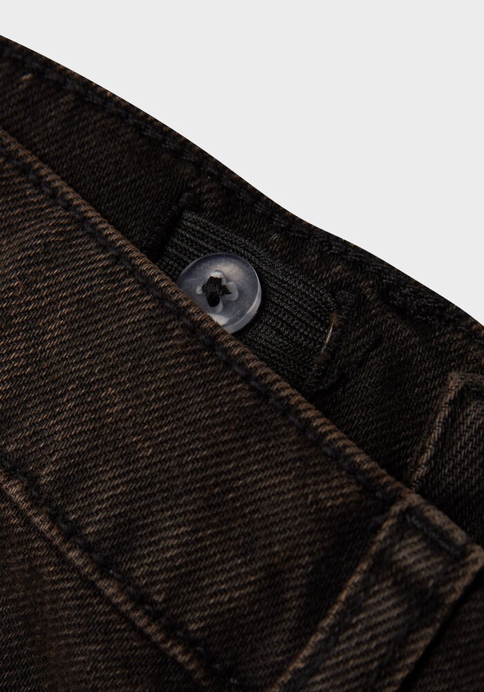 Name it NKFROSE HW WIDE JEANS 8660-BE N Dark Brown Denim