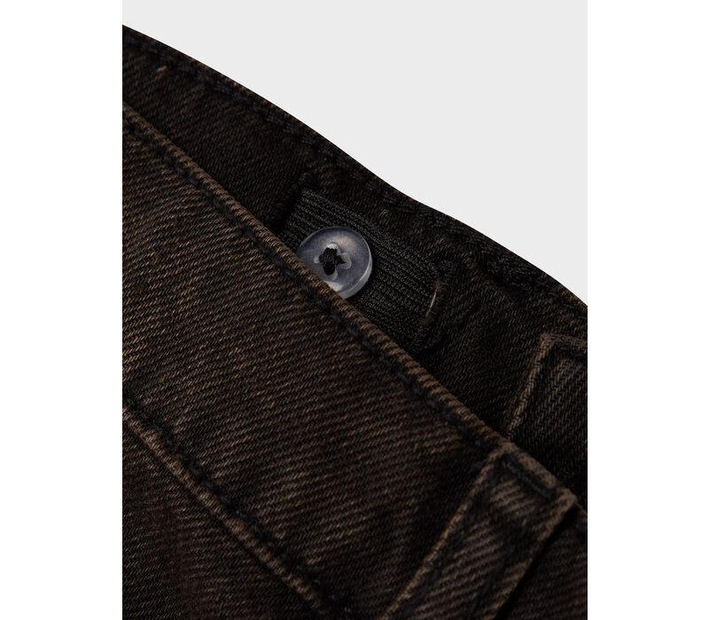 Name it NKFROSE HW WIDE JEANS 8660-BE N Dark Brown Denim