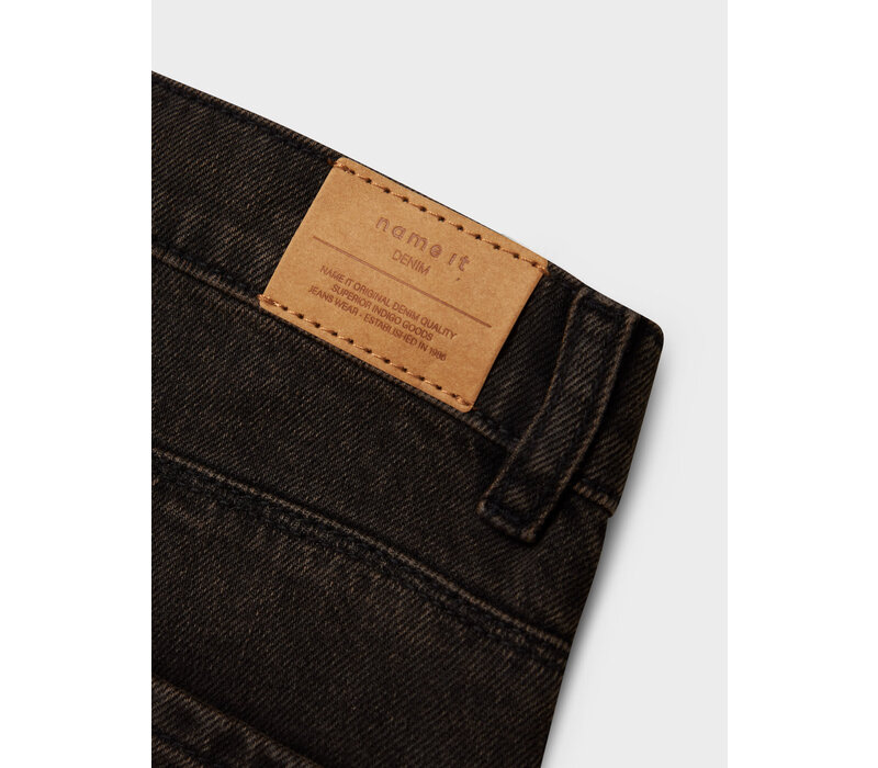 Name it NKFROSE HW WIDE JEANS 8660-BE N Dark Brown Denim