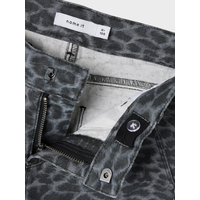 Name it NKFROSE WIDE TWI PANTS 4444-TD NOOS Night Owl GREY LEOPARD