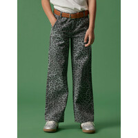 Name it NKFROSE WIDE TWI PANTS 4444-TD NOOS Night Owl GREY LEOPARD