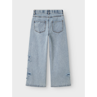 Name it NKFBELLA SKATER DESTROY JEANS 5288-IM Light Blue Denim