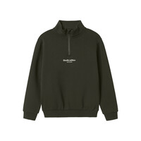 Name it NKMBRODY LS NREG SWEAT ZIP BRU NOOS Rosin