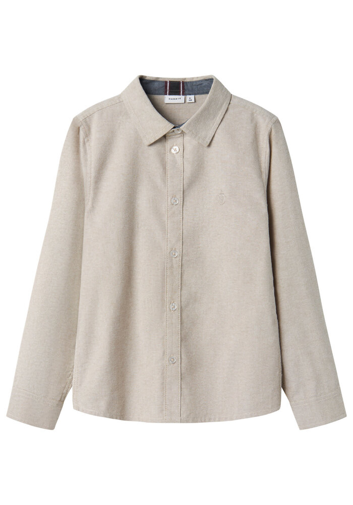 Name it NKMNEWSA LS SHIRT NOOS Pure Cashmere