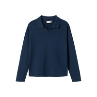 Name it NKMODELAS LS KNIT POLO Insignia Blue